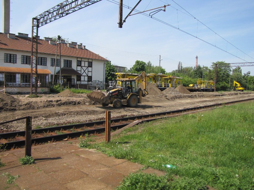Remont peronów kolejowych w Pruszczu Gdańskim - 2011 rok