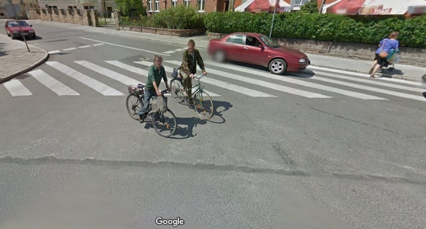 Google Street View w Strzegomiu