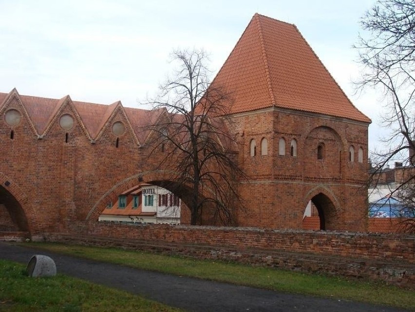 Zamek krzyżacki w Toruniu...