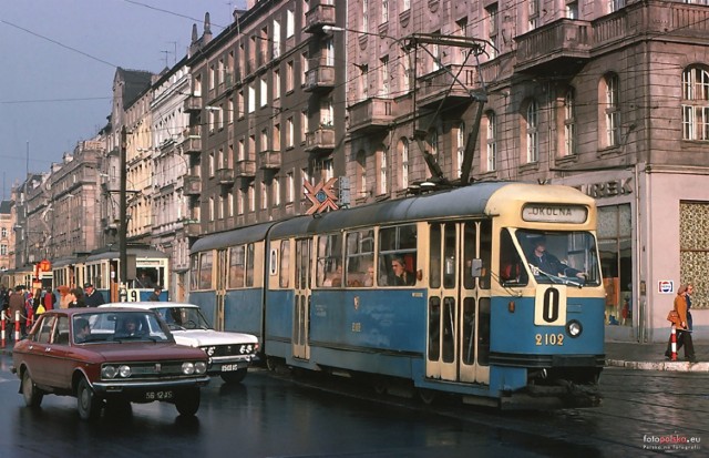 Ulica Piłsudskiego we Wrocławiu w latach 70. Jak wtedy wyglądała?