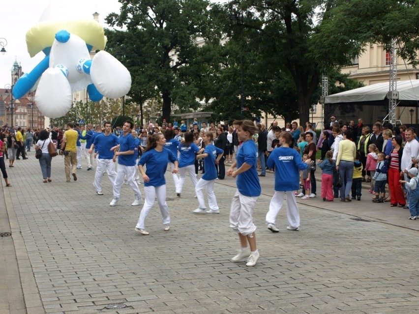 Wielka Parada Smerfów przeszła 30 lipca przez Krakowskie Przedmieście (FOTOGALERIA)