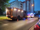 Pożar na PCK W Częstochowie. Dwie osoby trafiły do szpitala 