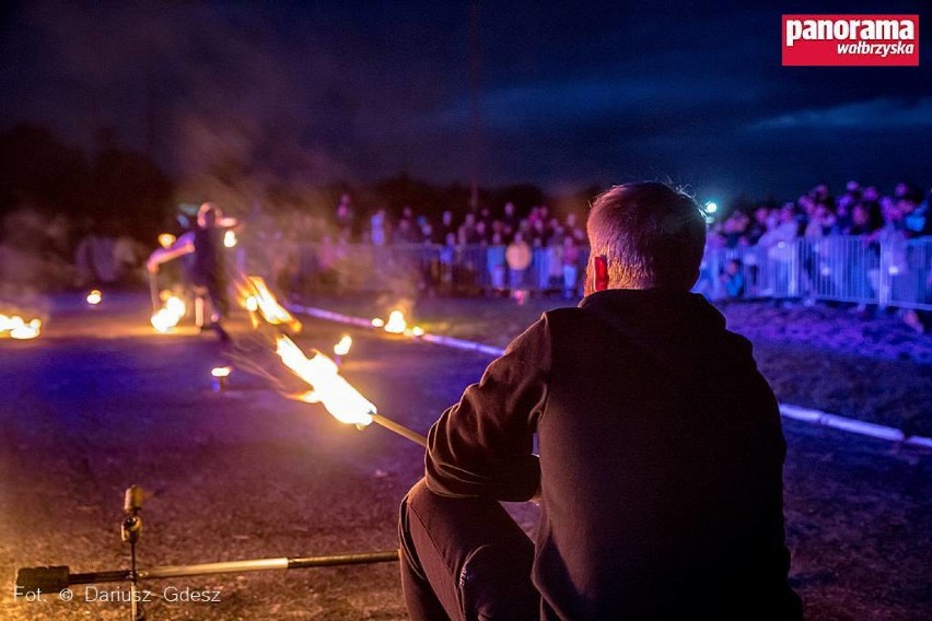 Wałbrzych:II Dolnośląski Festiwal Ognia [ZDJĘCIA]