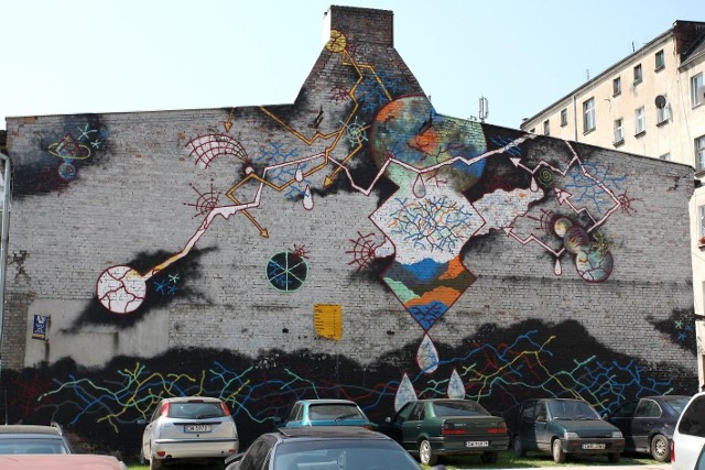 Mural potrafi skutecznie ożywić przestrzeń miejską