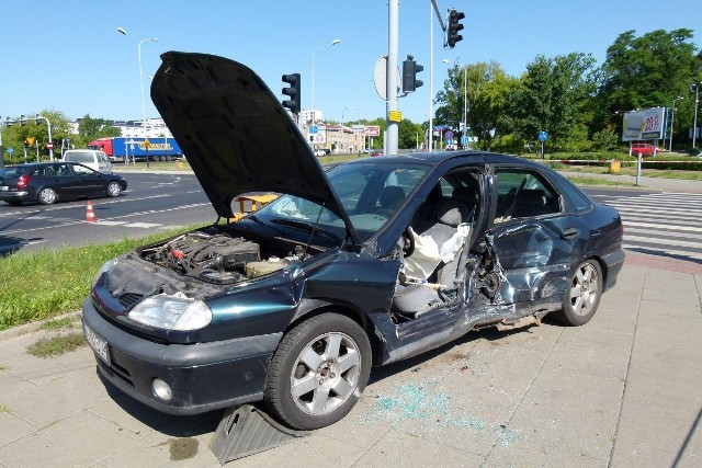 W poniedziałek, 22 lipca, doszło do groźnego wypadku na ulicy Zgierskiej w Łodzi.