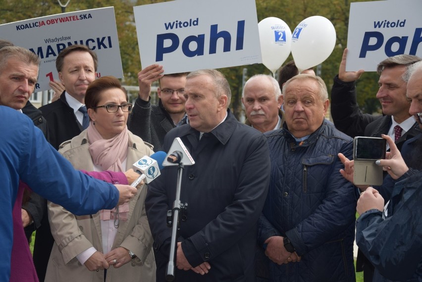 Grzegorz Schetyna gościł w Gorzowie 7 października około...