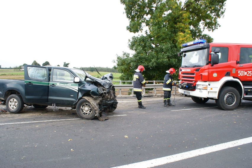 Wypadek w Parafiance: Dwie osoby nie żyją (foto)