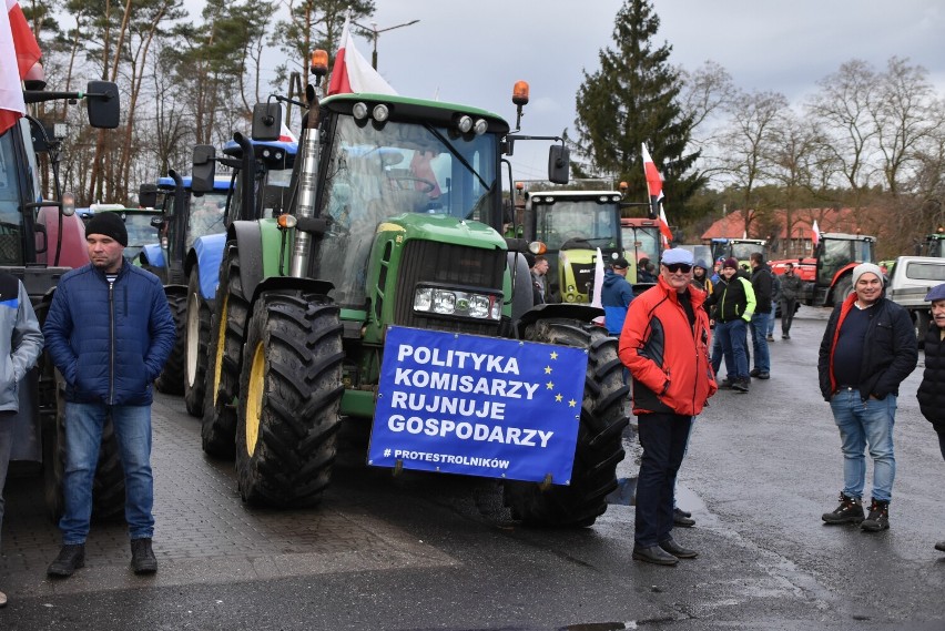 Protest rolników w Nowym Mieście nad Wartą - 24 stycznia...