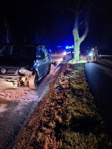 W Gołotach zderzyły się dwa samochody. Zdjęcia