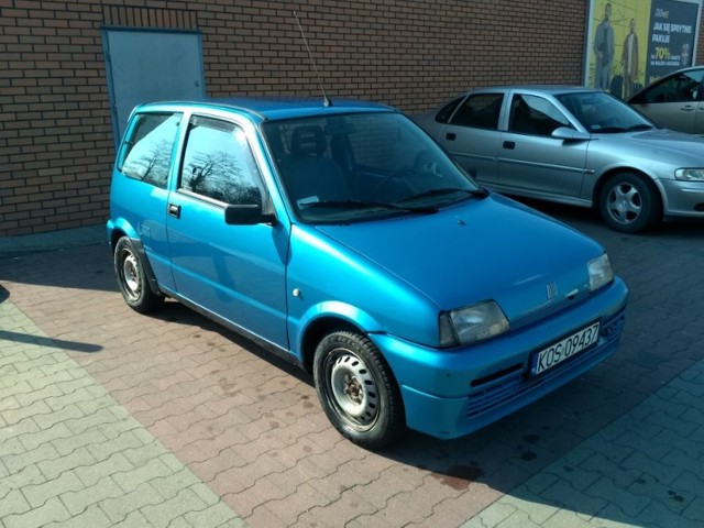 Fiat Cinquecento
rok produkcji: 1994
cena: 1 300 zł
