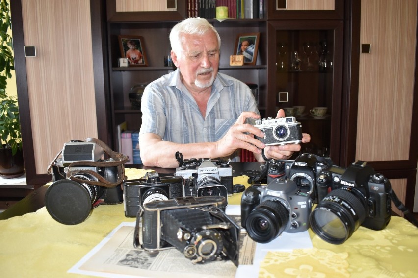 Stanisław Straszkiewicz, miłośnik fotografii z Krosna...