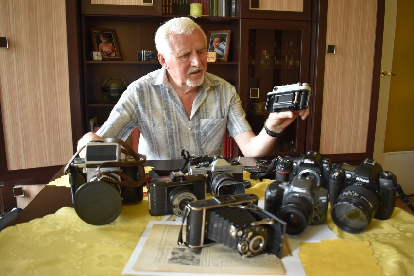 Stanisław Straszkiewicz, miłośnik fotografii z Krosna...