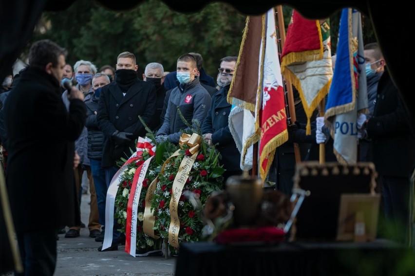 Pogrzeb Teofila Kowalskiego na Cmentarzu Rakowickim w...