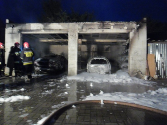 Straż Pożarna w Jarocinie: Pożar garażu w Witaszycach