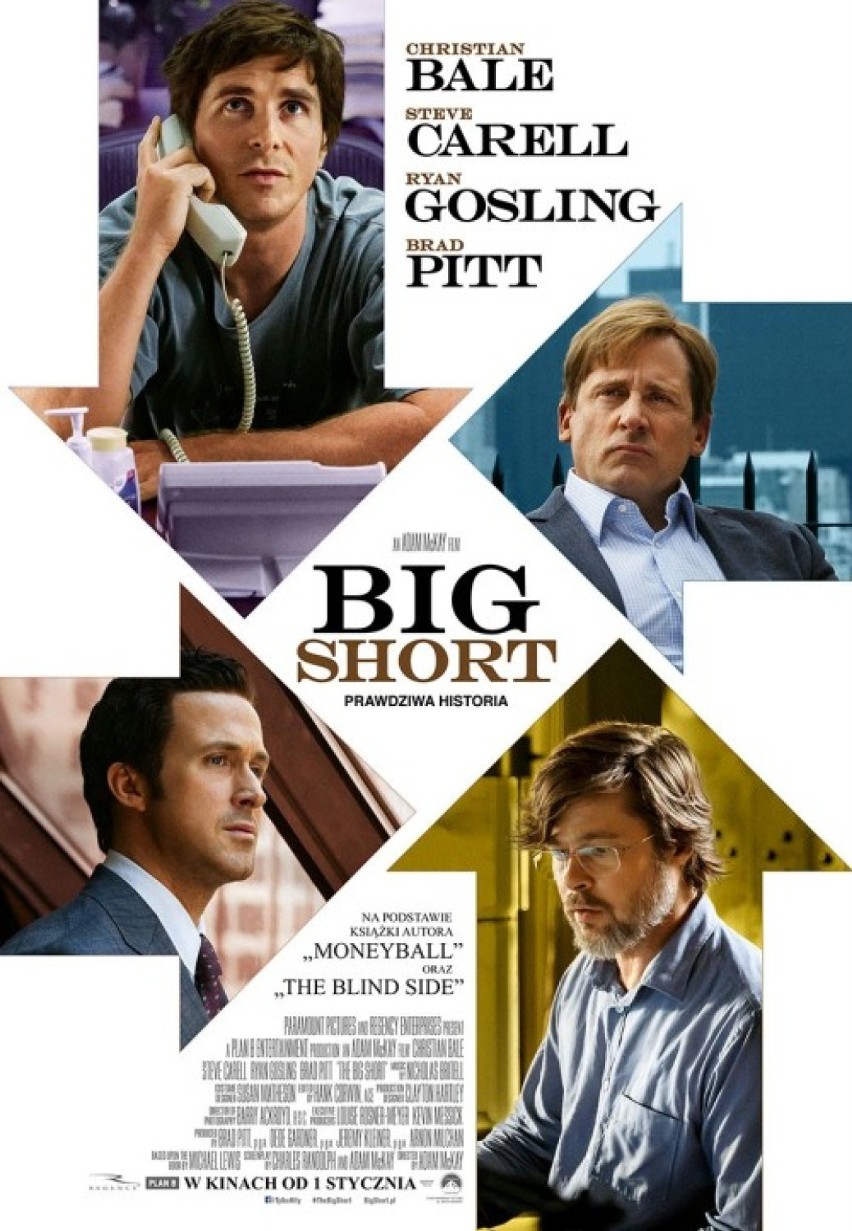 NAJLEPSZY FILM

"Big Short"
"Most szpiegów"
"Brooklyn"
"Mad...
