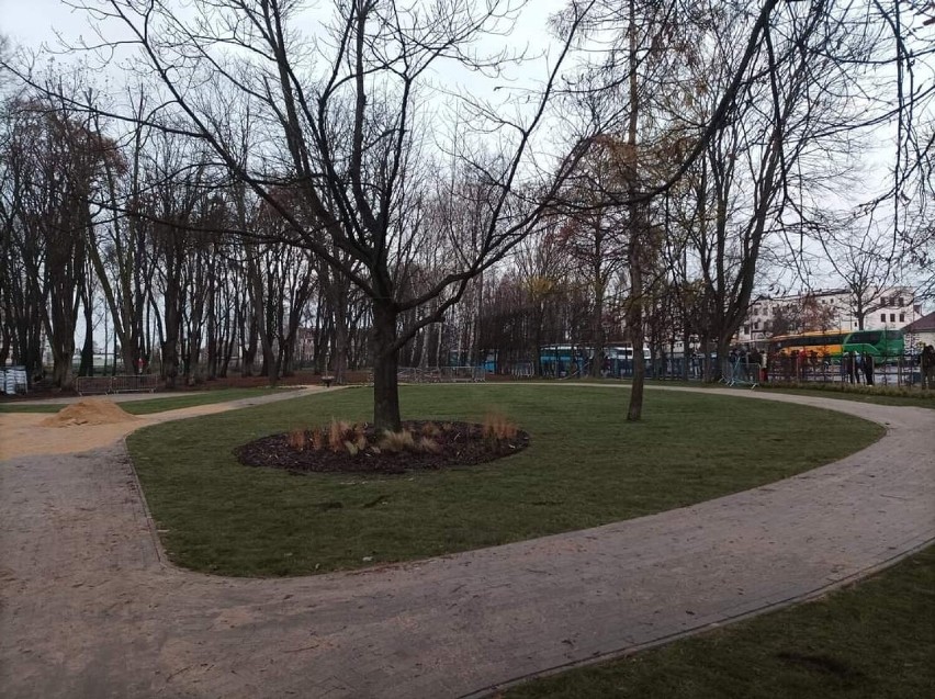 Zakończył się pierwszy etap rewitalizacji parku miejskiego w Grójcu. Niebawem ruszą kolejne prace. Zobacz zdjęcia