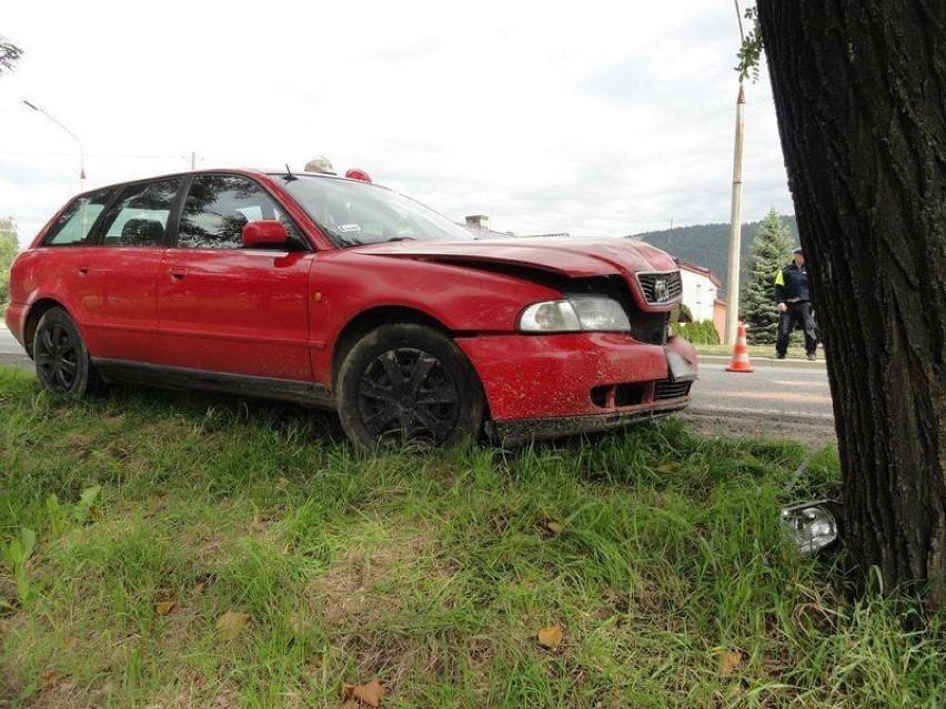 Wypadek na drodze Nowy Sącz – Krynica