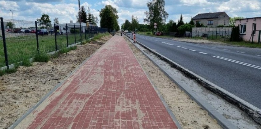 Trwa remont mostu w Grabiu i budowa ścieżki rowerowej w gminie Gizałki