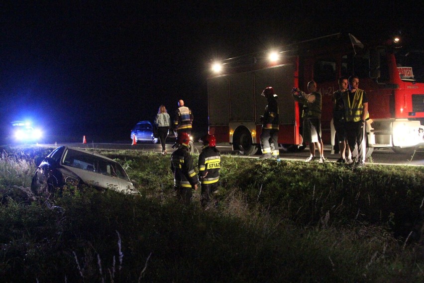 Groźne zdarzenie drogowe na DK 32 pomiędzy Wolsztynem a Powodowem