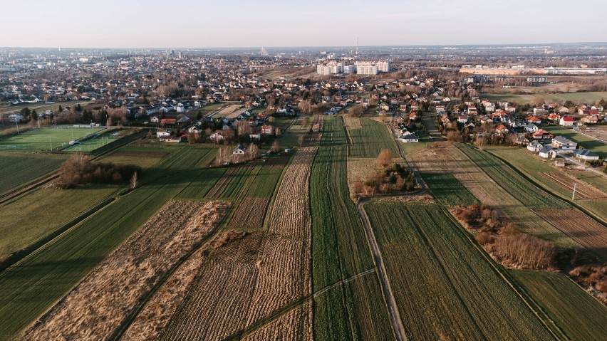 Na Słocinie miały być bloki. Teraz inwestor chce zbudować 150 domków [ZDJĘCIA]