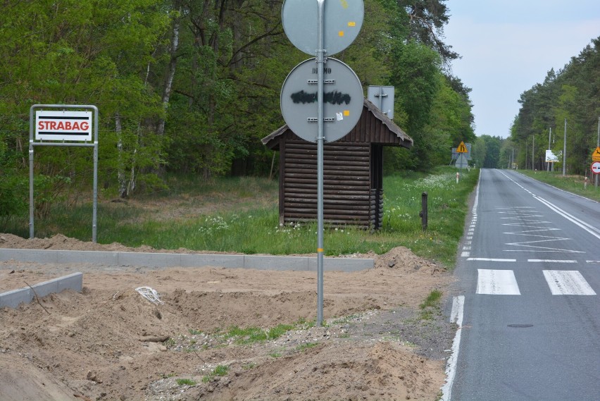 Trwa przebudowa drogi wojewódzkiej nr 160 - trzeba się...