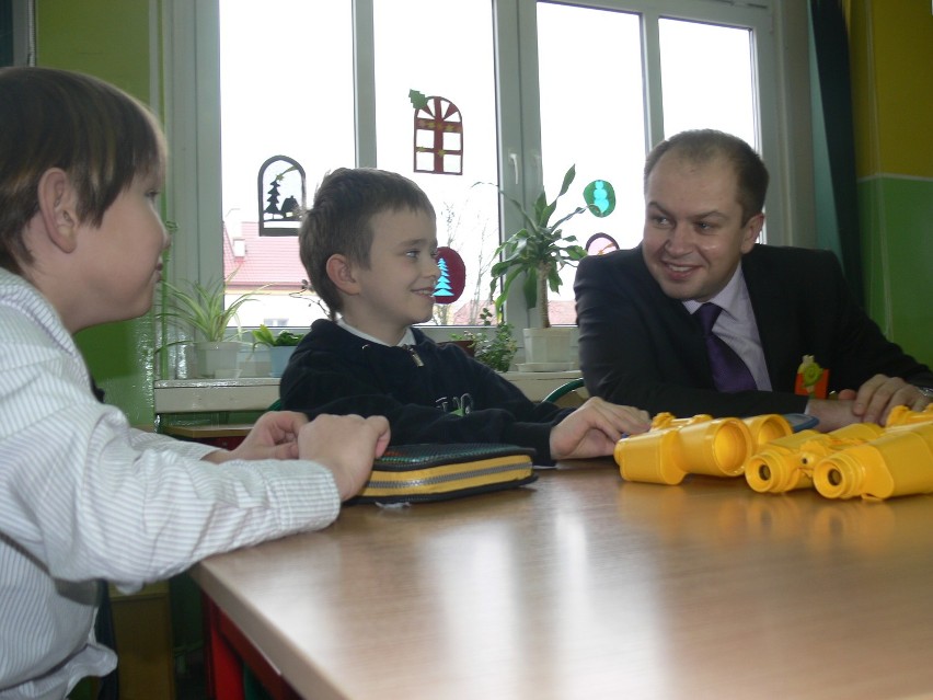 Wiceminister edukacji w Łęczycy