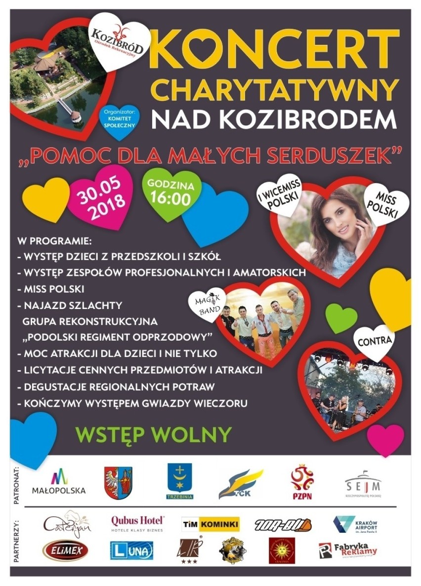 Trzebinia. Koncert charytatywny "Pomoc dla małych serduszek"