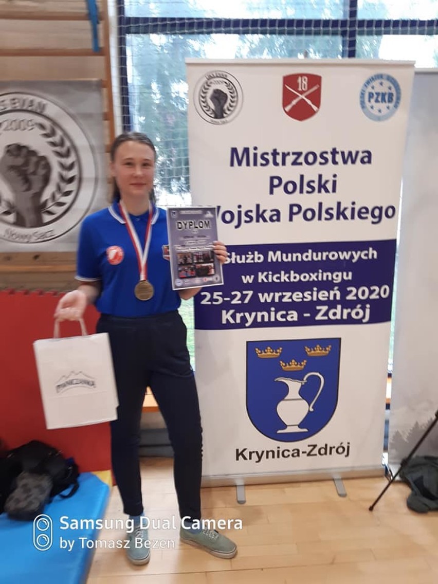 Weronika Walczak podwójną mistrzynią Polski służb