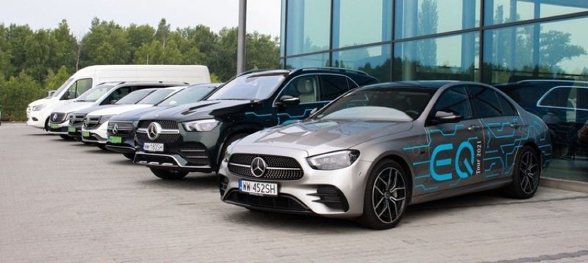 EQ Tour 2021 w Inter-Car Silesia Mercedes-Benz: klienci Inter-Car Silesia zachwyceni nowymi mercedesami z napędem elektrycznym i hybrydowym