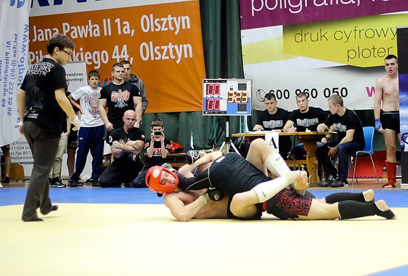 Mistrzostwa Polski Północnej Amatorskiego MMA w Olsztynie [zdjęcia]