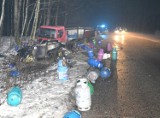 Gmina Zblewo. Policjanci wyjaśnianą okoliczności śmiertelnego wypadku. Zginął kierowca jaguara z powiatu kościerskiego 