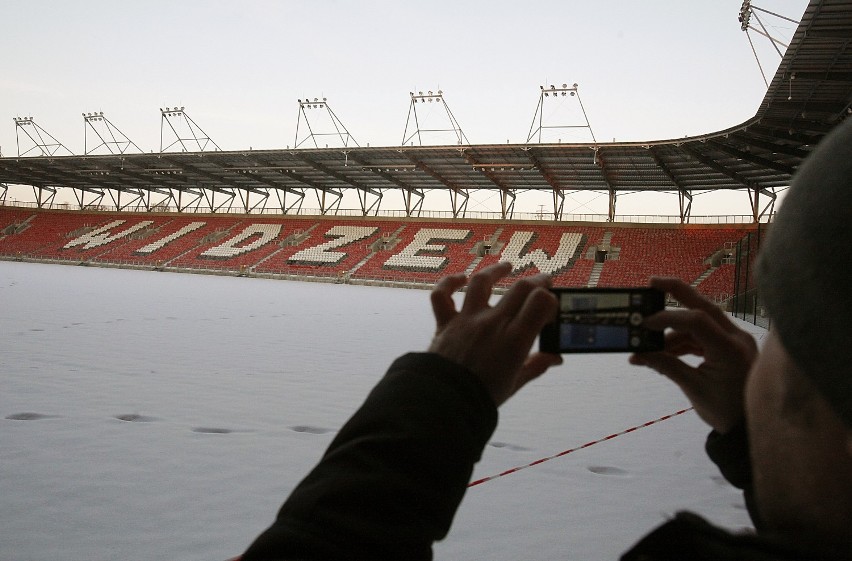 Zwiedzamy stadion Widzewa Łódź