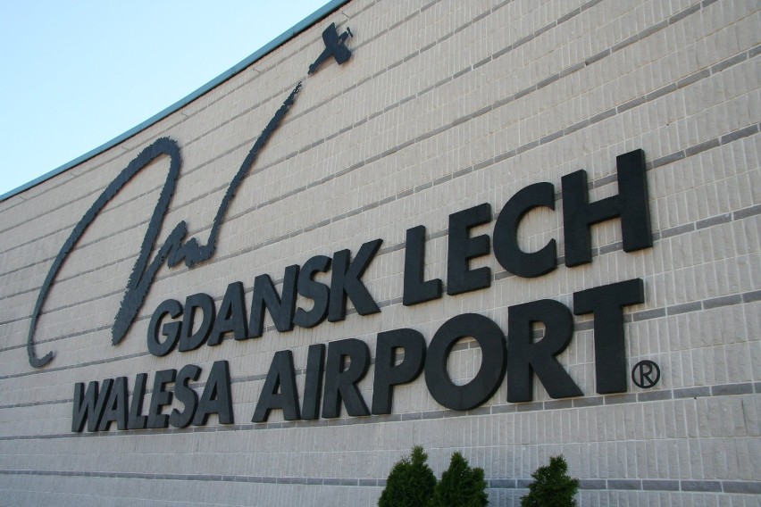 Logo lotniska w Gdańsku Rębiechowie