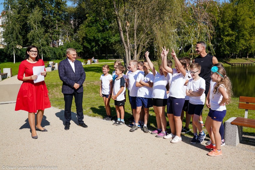 Staw przy Mickiewicza. Nowe miejsce rekreacji w Białymstoku już otwarte! Zobacz zdjęcia