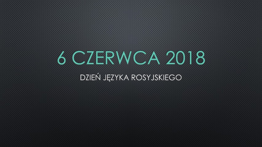 Nietypowe Święta / czerwiec 2018