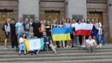 Olkusz. Wycieczka studentów III Polsko-Ukraińskiej Szkoły Letniej
