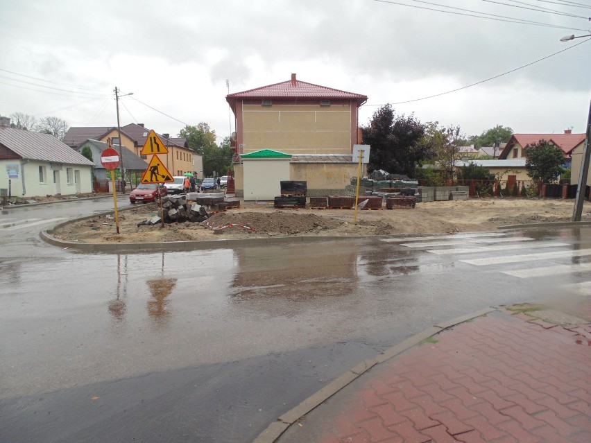 Opole Lubelskie przypomina wielki plac budowy