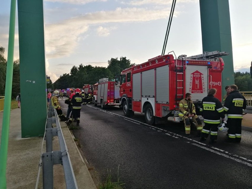 Między Dźwirzynem, a Rogowem zderzyły się dwa autobusy. Jest wielu rannych