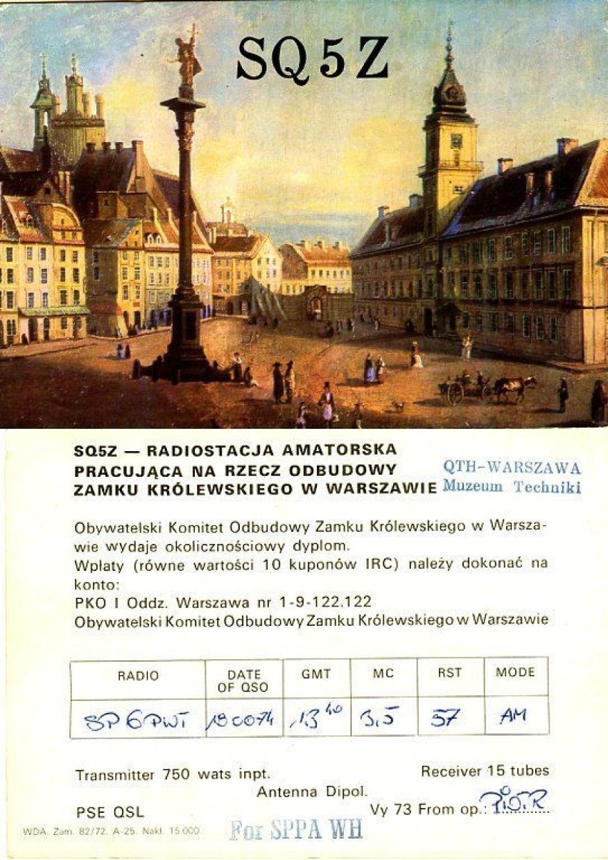 CQ CQ DX - wywołanie dalekich stacji...