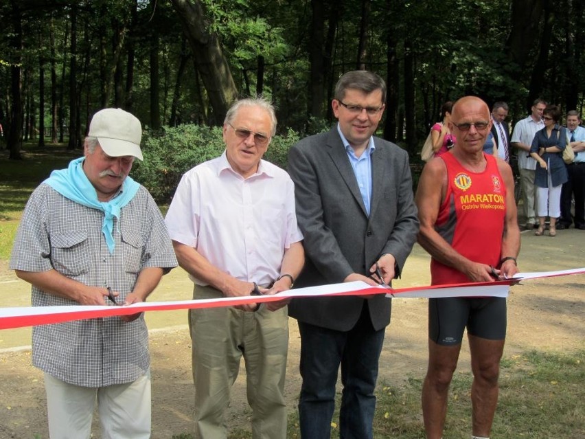 Ostrów: Darmowa siłownia w parku [ZDJĘCIA]