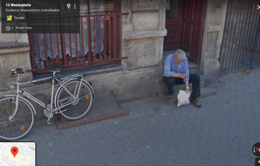Najlepsze zdjęcia z Google Street View. Kamera widziała ciut...