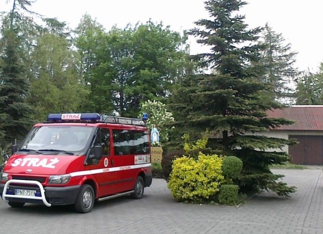 Wóz strażacki OSP Łagwy