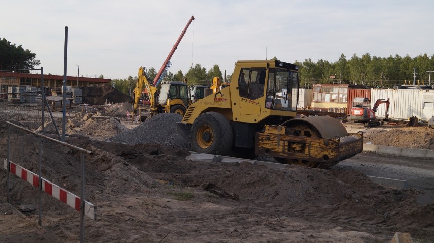 Budowa stacji na osiedlu Leśnym nabiera tempa [zdjęcia]