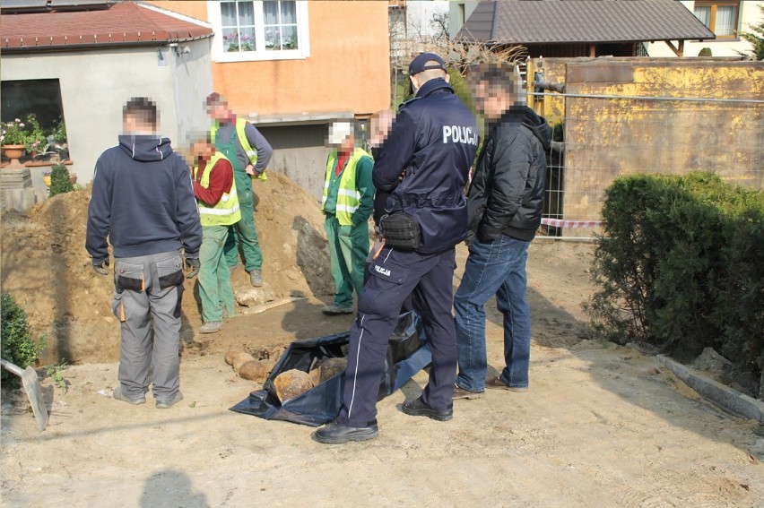 Szczątki znaleziono przy ul. Rudnowskiej