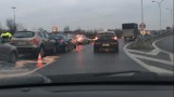 Katowice: wypadek na węźle Murckowska przy zjeździe z autostrady A4 [ZDJĘCIA]