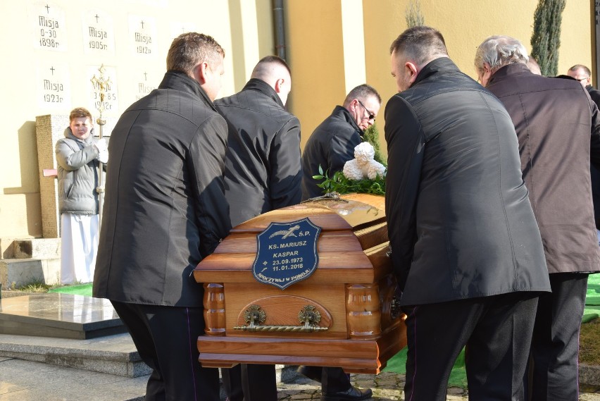 Pogrzeb śp. Mariusza Kaspara