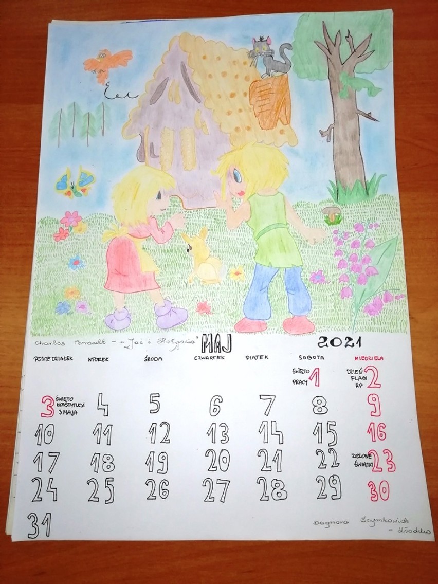 Biblioteka Gminy Kłodzko przedstawiła "Kalendarz Literacki" czytelników