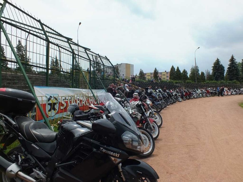 Zlot motocyklistów i parada w Starachowicach.