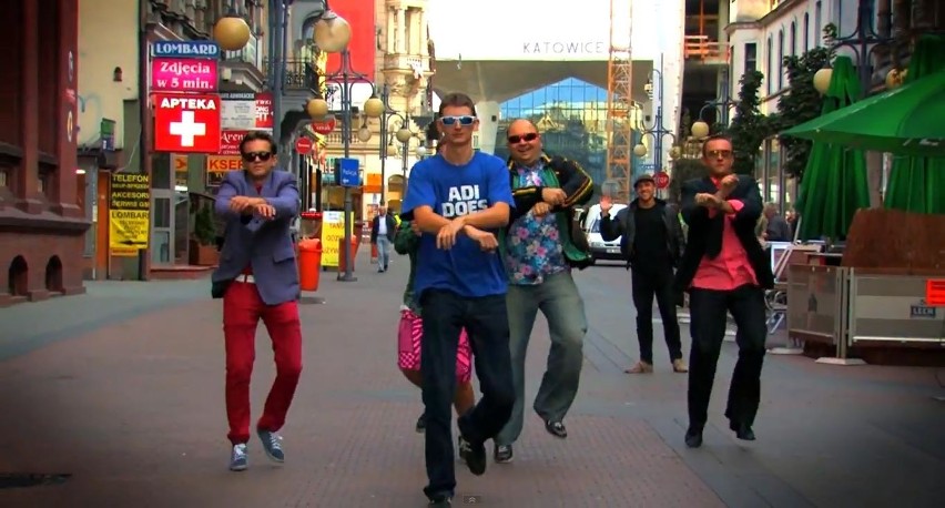 Gangnam Style na Śląsku [WIDEO] Bez Kitu w Katowicach, Chorzowie