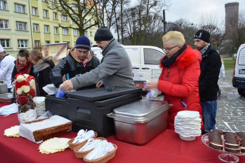 Miejska wigilia na człuchowskim rynku 17.12.2017